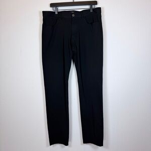 Theory Men's Black Raffi Slim Fit Pants Size 34